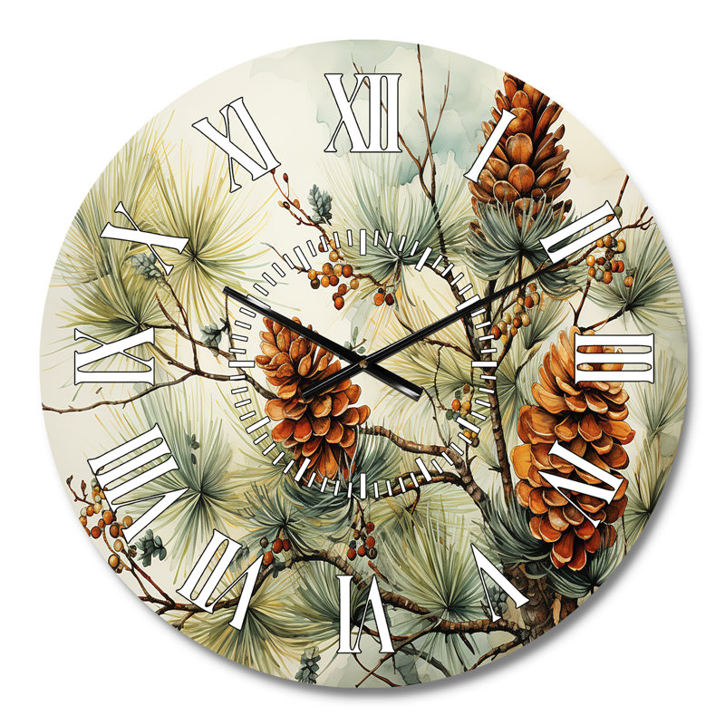 Horloge murale pin, Médium