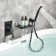 1 Handle Wall Waterfall Faucet with Diverter
