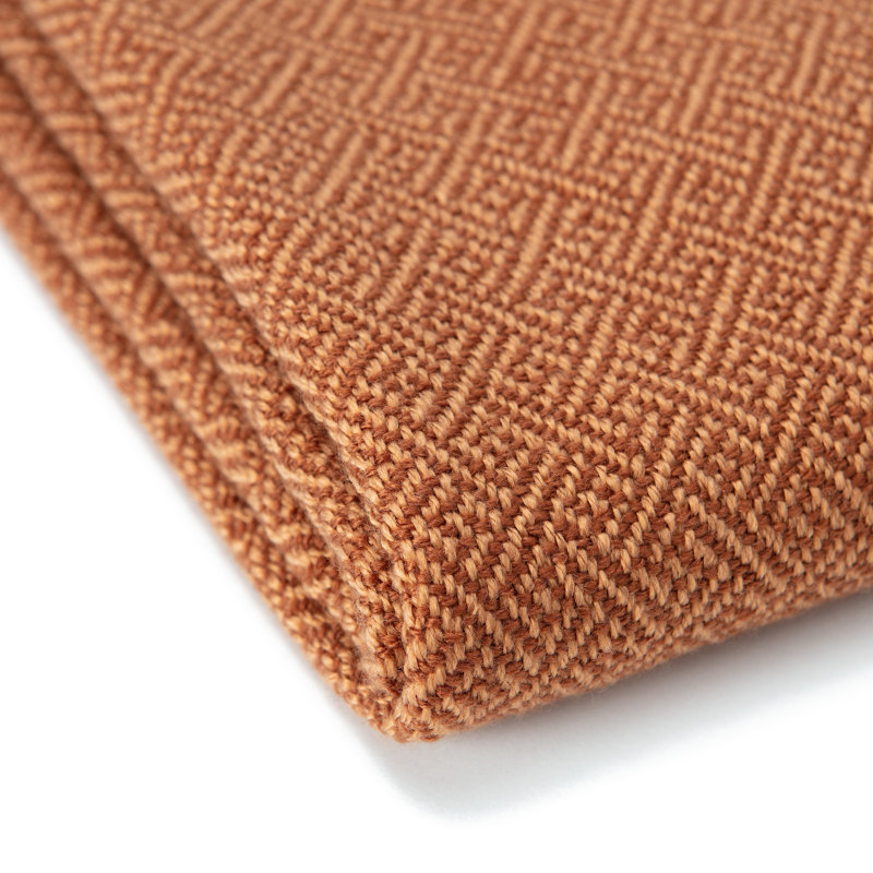 Mini Maze Super Soft Throw, Brown
