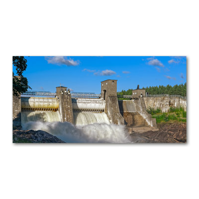 Water Dam - No Frame Print