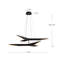 Tachi 2 - Light Steel LED Chandelier-1165134916