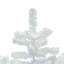 Slim Crystal White Pine Artificial Christmas Tree with Stand-2070019283-2038488626