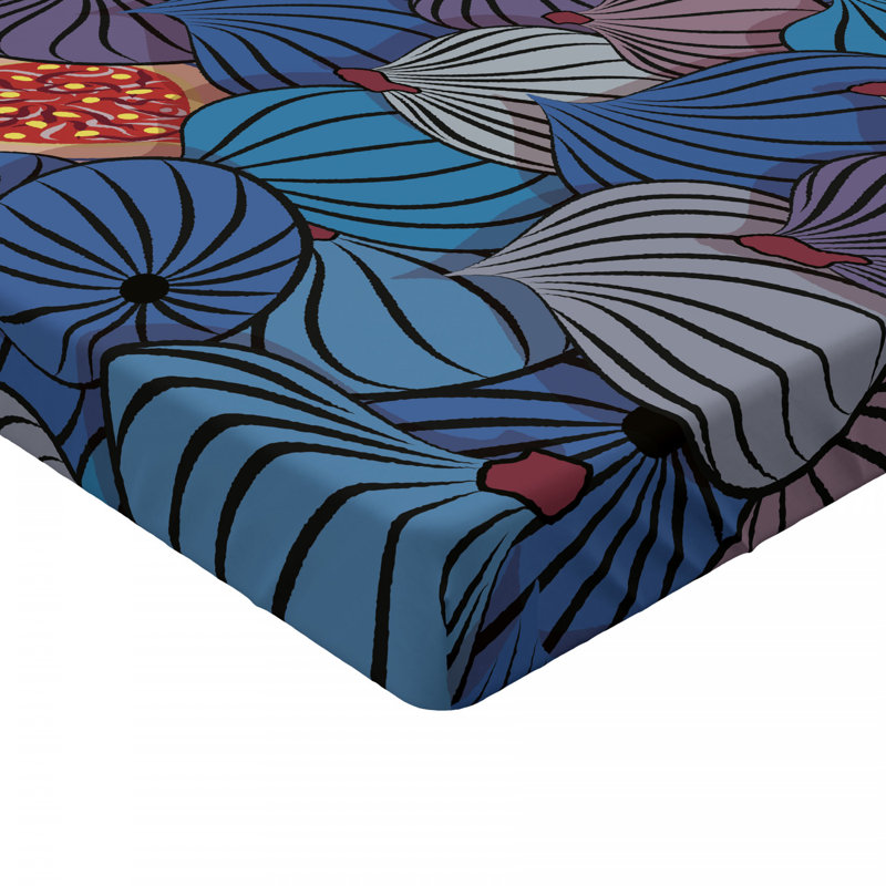 Fruit Microfiber Fitted Sheet, Twin Fitted Sheet