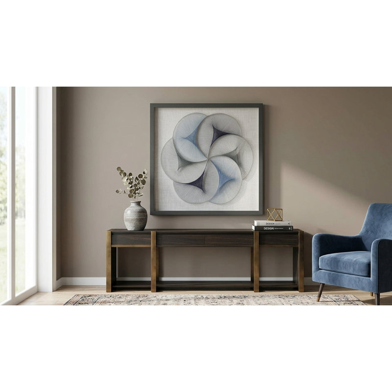 Pavlov Handmade Traditional Abstract Wall Decor on Fabric