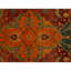 High-Quality Hand-Knotted Blue And Red Area Rug