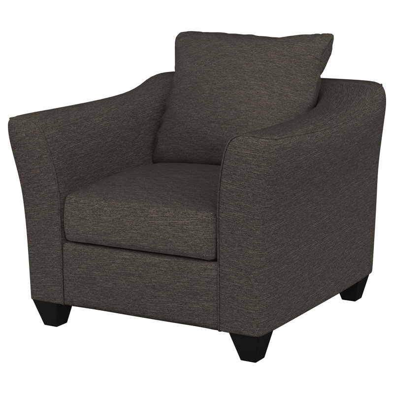 Fauteuil Paige, Gris anthracite