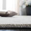 Tapis gris en viscose / laine touffeté à la main Tivoli-674137881