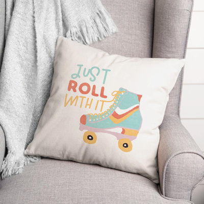  Housse et insert de coussin carré Just Roll