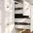 63" W Freestanding Wardrobe Armoire with 4 Doors, 4 Drawers, 2 Hanging Rods and Interior Shelves-404871976