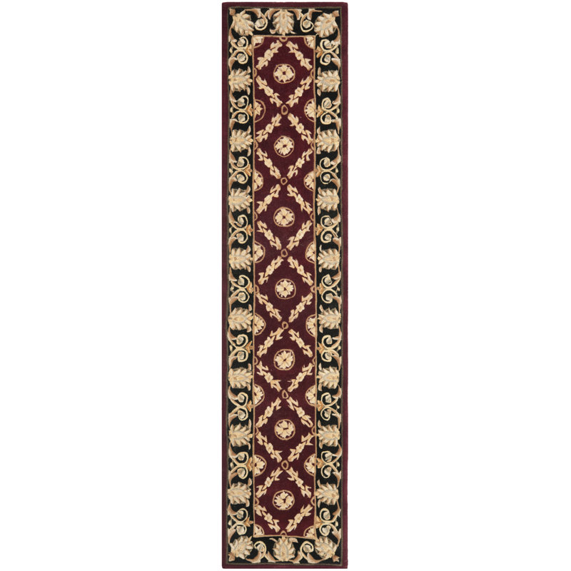 Naples Hand Tufted Wool Pile Oriental Rug, Runner 2'3" x 10'