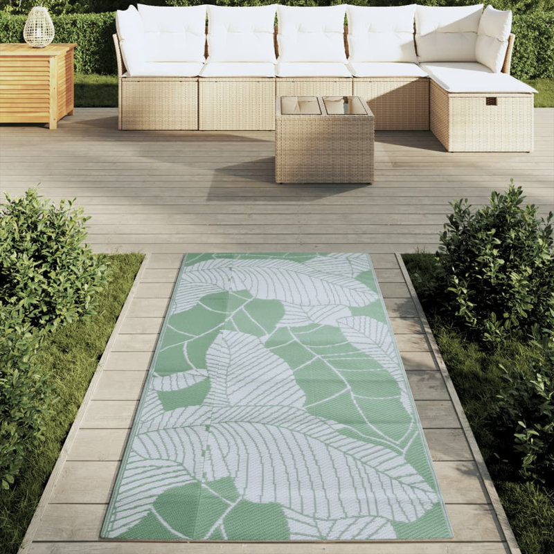 Westrem Double Layer Indoor / Outdoor Area Rug, Rectangular 80 x 150cm