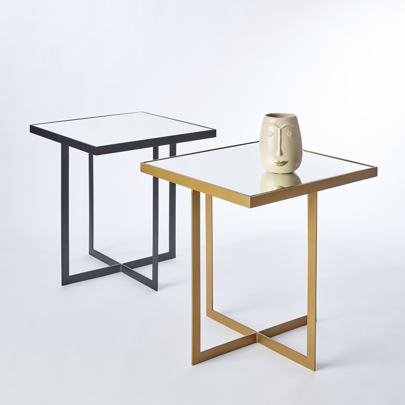 Bulock Frame End Table, Black