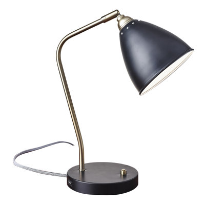 Agatho Adjustable Metal USB Desk Lamp