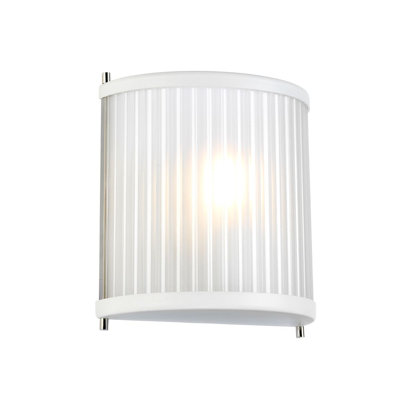 1 Light Flush Mounted Sconce