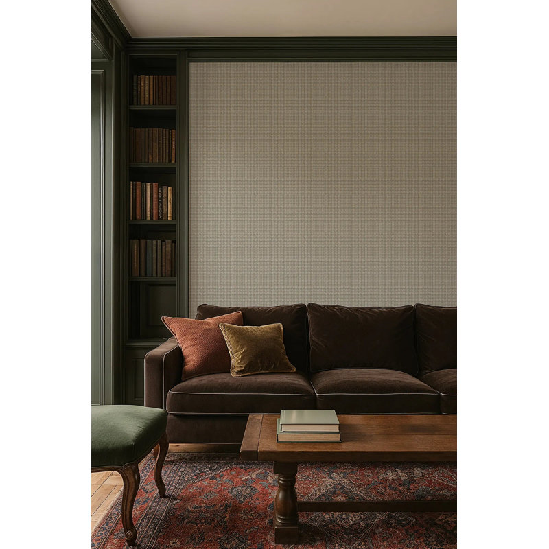 Houndstooth Glen, Antique Glaze, Peel & Stick