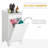 31-Inch Tilt-Out Laundry Hamper With Hidden Storage And Elevated Base