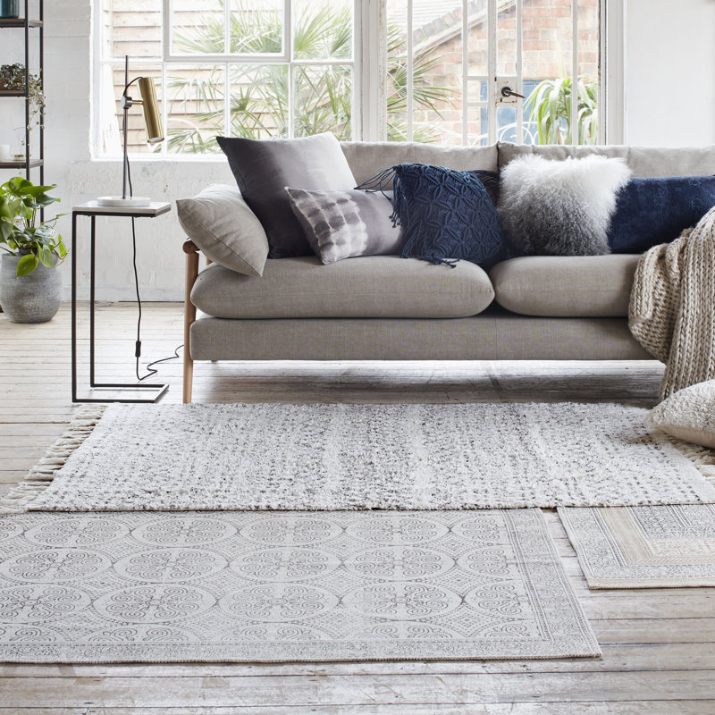 Tapis en coton Frenchwave, Rectangle 4 pi x 6 pi