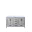 Ensemble de meuble-lavabo double L 60 po x P 22 po Jacques-66637652-91877394