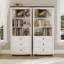 70.9'' H X 31.5'' W Standard Bookcase With 3 Drawers Open Shelves
