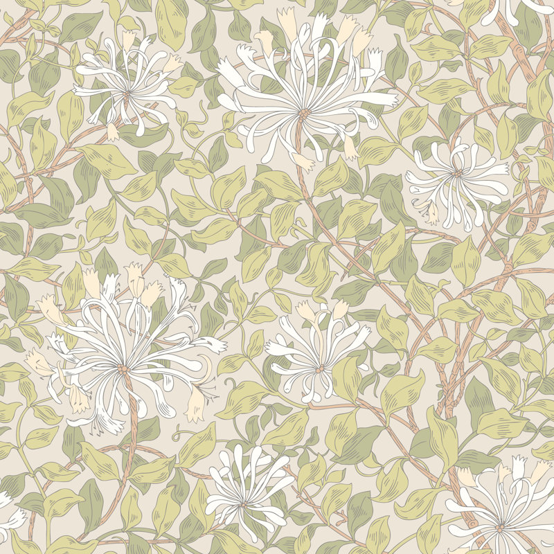Padstow 10m x 50cm Matte Wallpaper Roll, Stone Natural