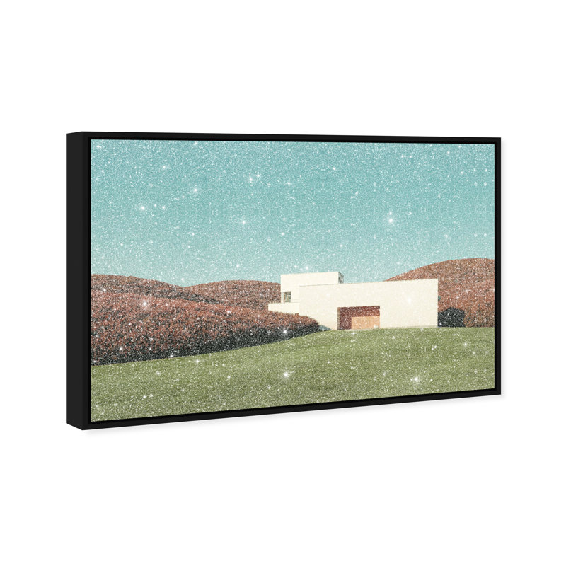 Surreal Architecture Print by Oliver Gal, 37"H x 25"W, Black Floater Frame