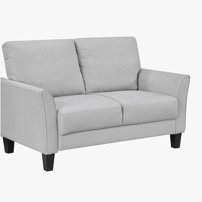 Causeuse moderne rembourrée gris