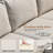 7-Piece 6-Person Modular Outdoor Wicker Patio Conversation Set with Cushions and Tempered Glass Table-1067657601