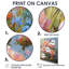 John - art mural sur toile à motif floral-75337256-75337303-75337302