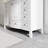 Mandilyn 48" Fully Assembled Single Sink Bathroom Vanity with Engineered Stone Top, Ceramic Sink, Backsplash Included, Soft-close Door Hinges and Drawers, Hand Paint-803823141
