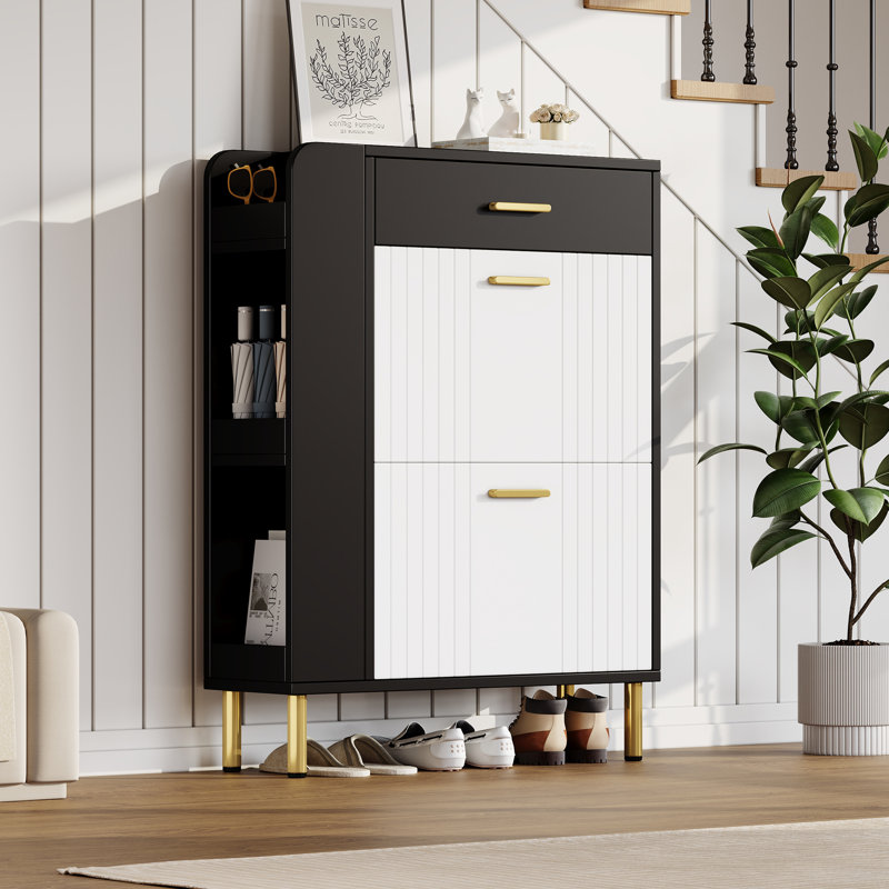10 Pair Shoe Storage Cabinet