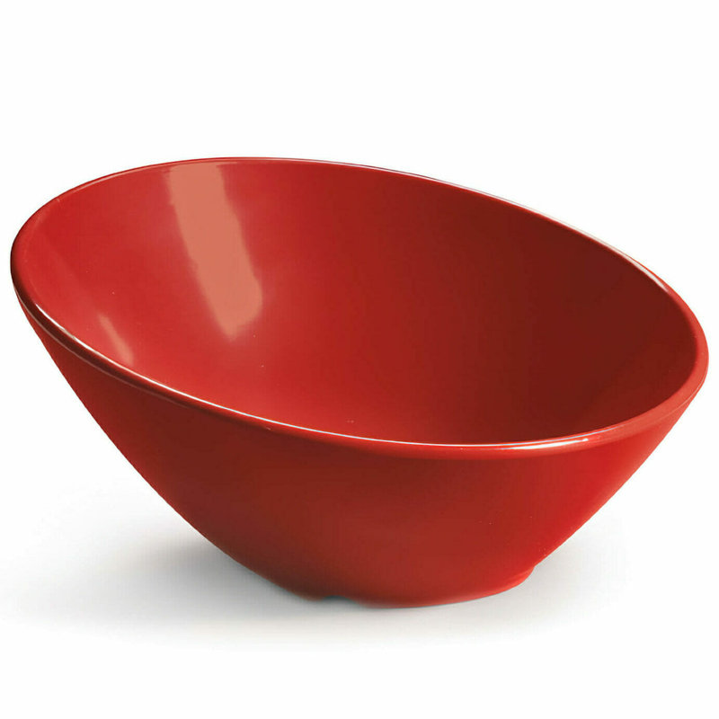 24 oz Bol à salade en angle, Noir