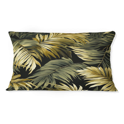 Motif tropical Palm Shadows - motif floral en polyester