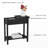 Shumate Narrow End Table - Slim Console with Storage Compartment and Lower Shelf for Living Room, Hallway, Entryway and Small Spaces-1779046808