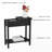 Shumate Narrow End Table - Slim Console with Storage Compartment and Lower Shelf for Living Room, Hallway, Entryway and Small Spaces