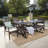 Loyd 6 - Person Wicker Patio Dining Set with Rectangular Table-25610153