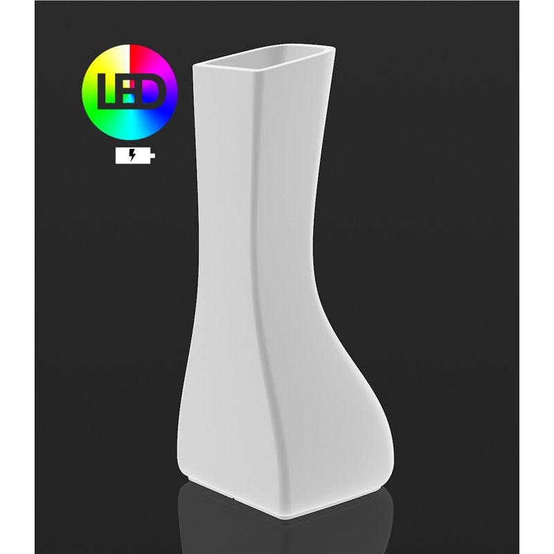 Pot de fleurs en résine Noma, H 61,5 po x l 27,75 po x P 27,5 po