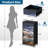 4 Drawer Dresser for Bedroom, Narrow Chest of Drawers, Wooden Top and Study Iron Frame 18"x37.5"-(WxH)