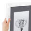 Cadre pour photo simple blanc mat 10 "x 20"-70819349