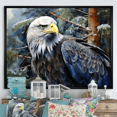 " Bold Eagle Strong Gaze I "