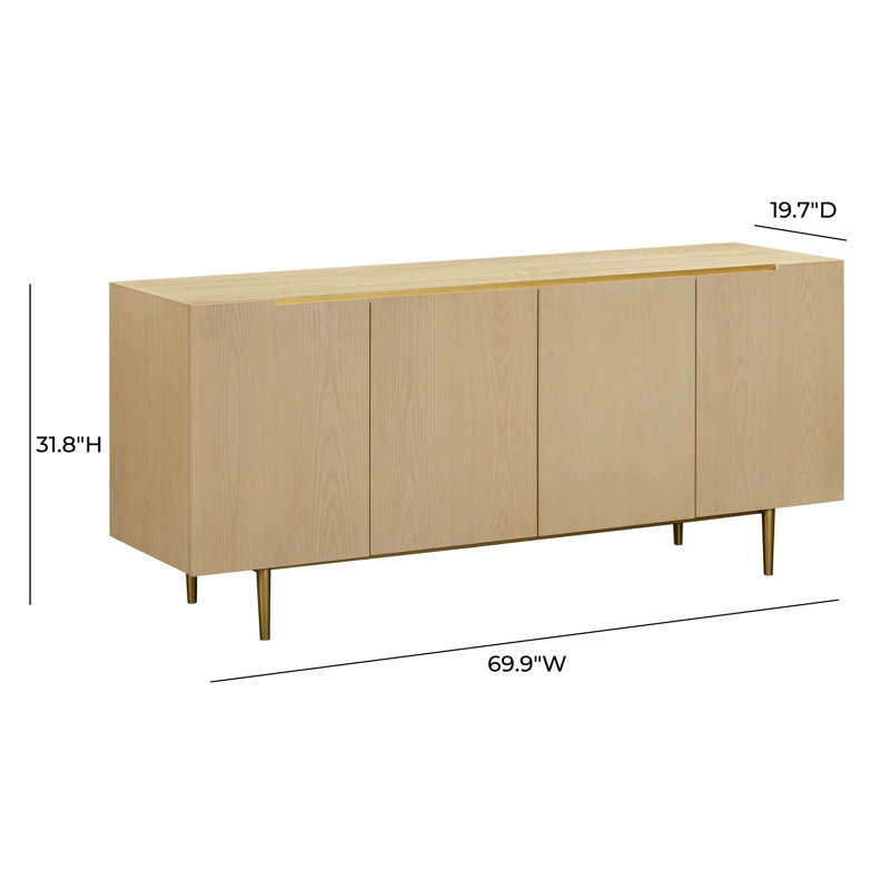 Echo Washed Natural Ash Sideboard