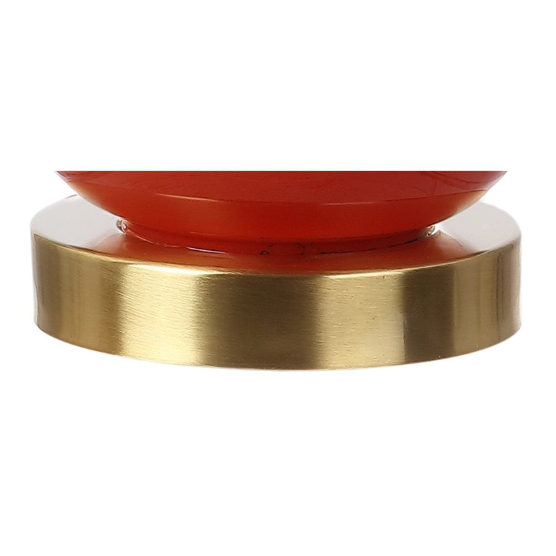 Lampe de table 20,5 "Galliano, Orange