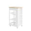 Huguetta Wood Bar Cart