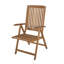 Amannda 2 - Person Teak Solid Wood Patio Dining Set Square Table