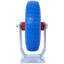 Jeu de roulettes, 24,4 x 20,3 x 7,1 cm, caoutchouc/acier, 2 pièces, bleu, 20,3 cm