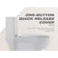 MEJE Elongated One Piece Toilet for small bathroom, Dual Flush, Soft Close Seat Cover, White