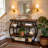 41.34" Console Table with Storage for Entryway