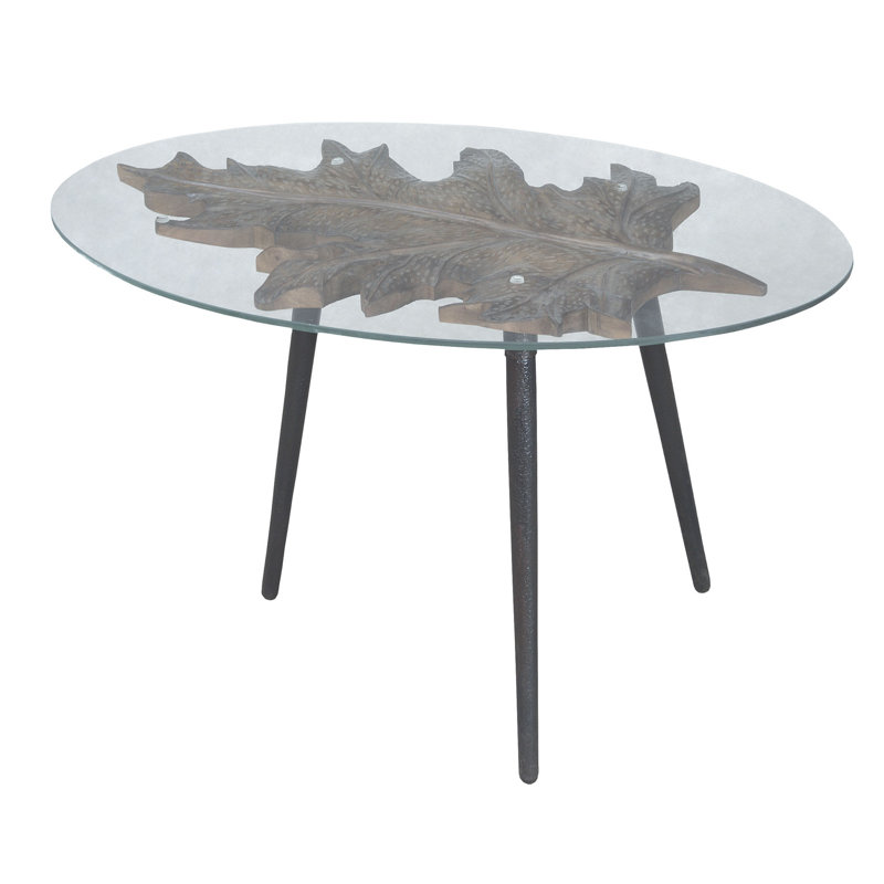 Glass End Table