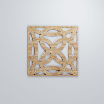 Panneaux muraux décoratifs en bois Baytown