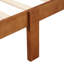 Structure de lit simple en bois massif avec tête de lit et - Convient à un matelas simple, à une plateforme sans sommier, à un support à lattes, facile à assembler-487561162