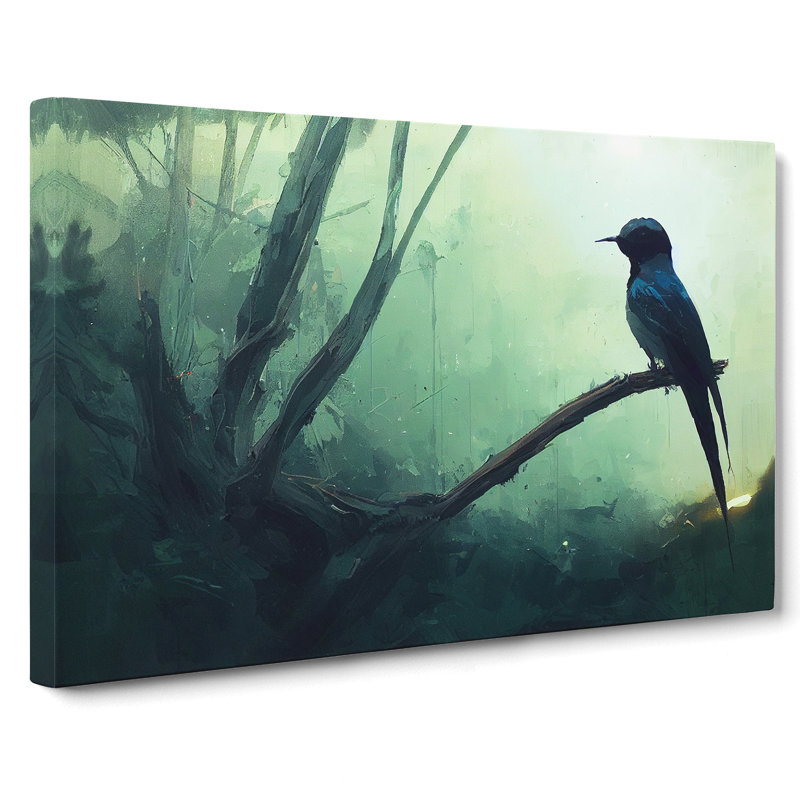 Glorious Swallow Bird - Wrapped Canvas, 35cm H x 50cm W x 3cm D